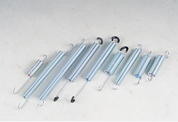 Steel furniture tension springs with plastic cover/seat-folding extension