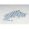 Buy cheap Steel furniture tension springs with plastic cover/seat-folding extension from wholesalers