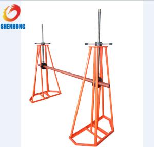 Quality ISO Underground Cable Installation ToolsReel Payout Stand for Power Construction wholesale