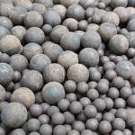 17mm Cast Iron Grinding Balls 120mm Forged Steel For Mine