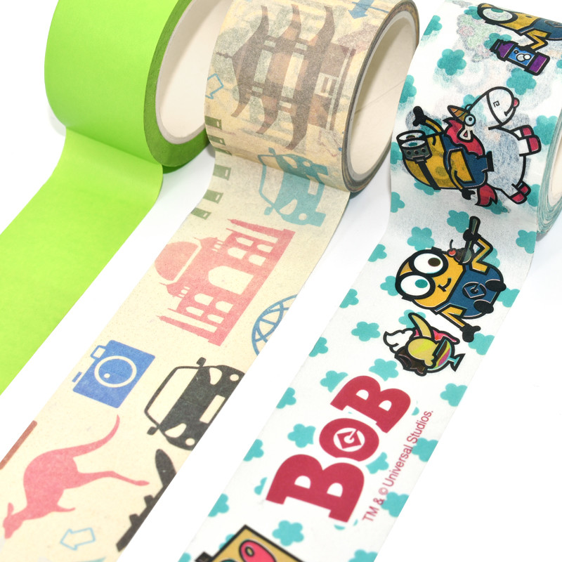 Colorful Writable China Custom Design Waterproof Washi Paper Tape Box Set In Bulk