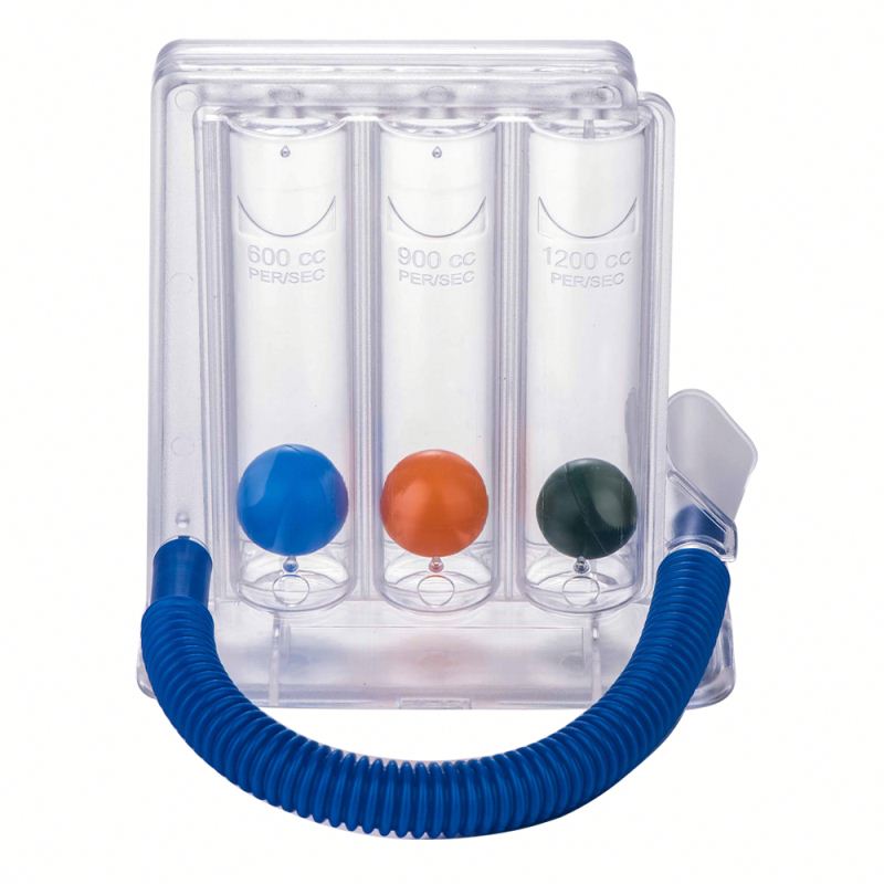 3 Ball Respiratory Lung Exerciser Medical Breathing Commercial First Aid Equipment Supplies
