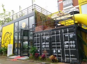 Quality Modular Shipping Container Restaurant , Multistory Storage Container Restaurant wholesale