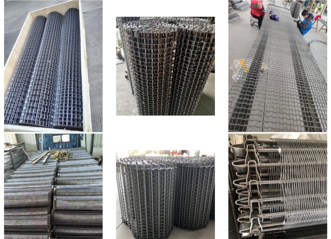 Stainless Steel 304 Wire Mesh Belt Conveyor/Stainless Steel Conveyor Belt Supplier