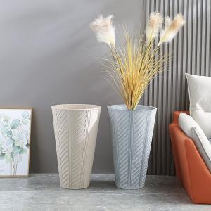 Quality High Durability Powder Coated Fiber Clay Planter For Cottage wholesale