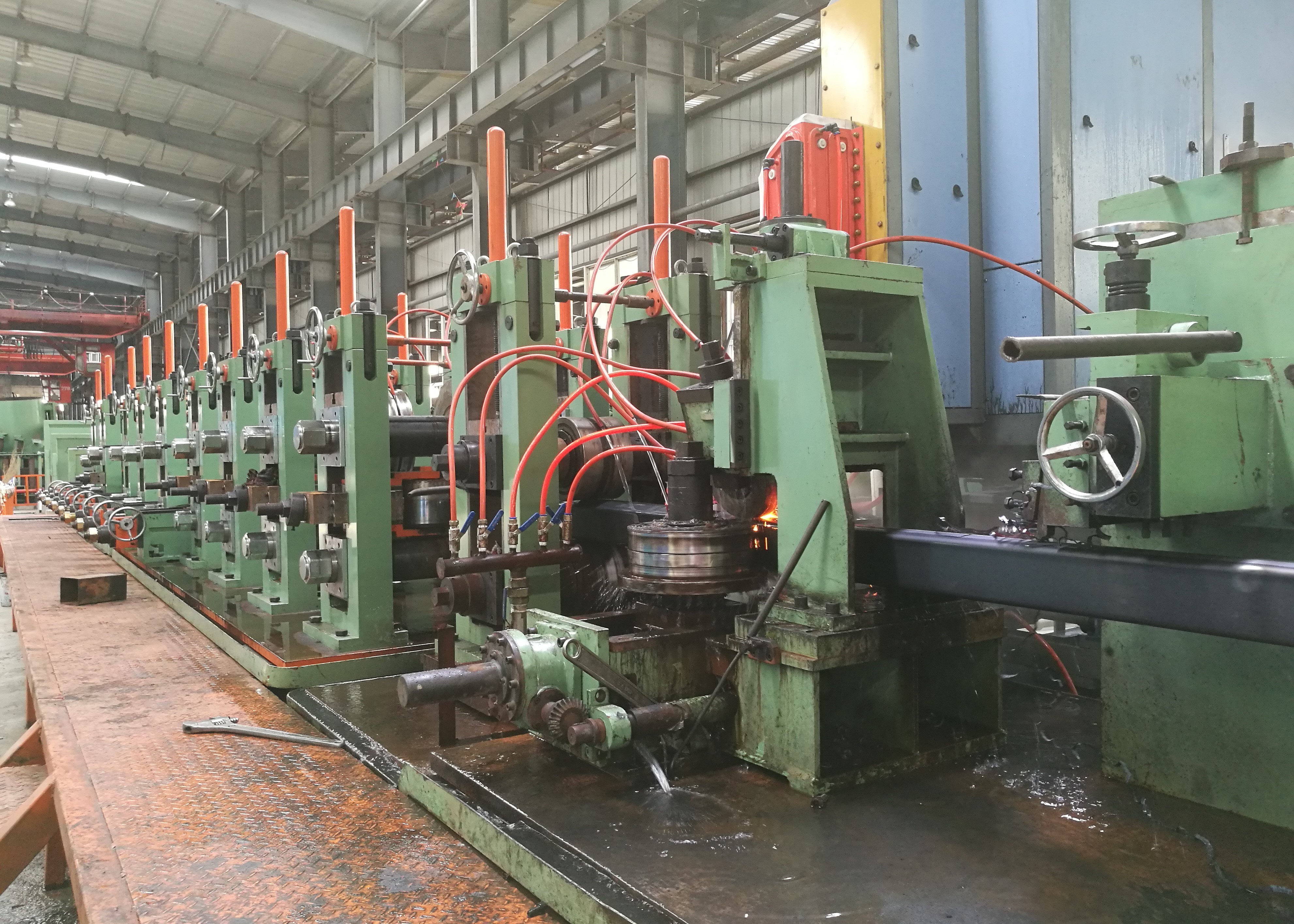70*70 Galvanized Steel Square Tubing , A500 Standard Galvanized Steel Rectangular Tube