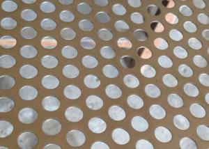 Quality Food Grade 304 Stainless Steel Perforated Metal Sheet AISI Standard wholesale
