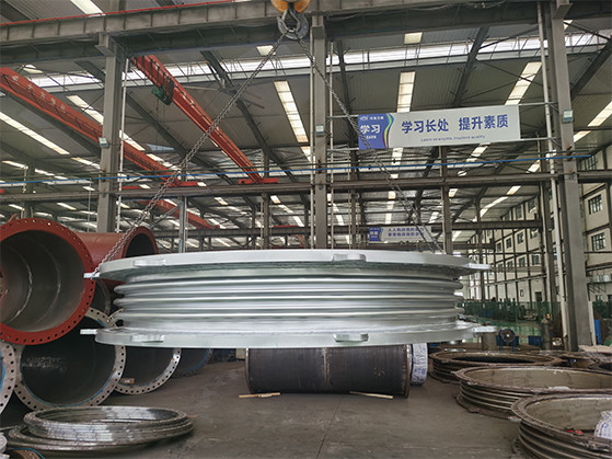DN2400 Large Diameter Stainless Steel High Temperature Corrugated Pipe