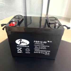 Quality 90 Amp Hour Vrla Gel Lead Acid Battery 400 Cycles F14 Terminal wholesale