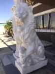 Outdoor Decoration Odm Giant Lion Statue Stone Carving Sculpture