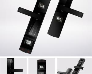 Quality Iris Recognition Technology Emergency Power Supply Iris Scanner Door Lock wholesale