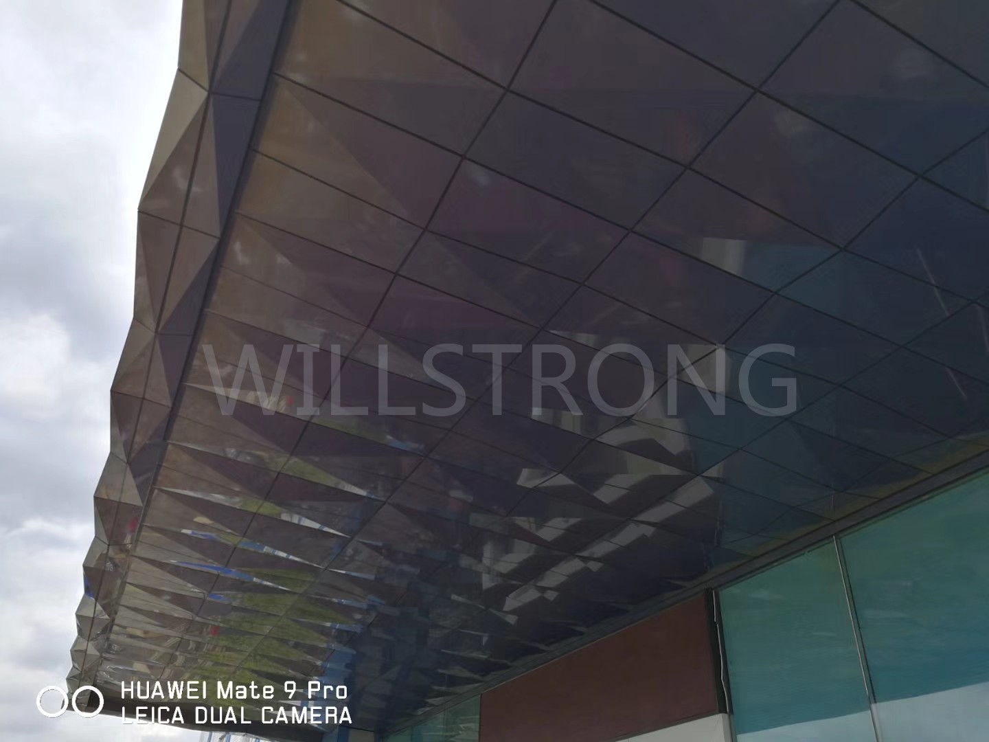 Fireproof Safe 3D Shape Aluminum Plastic Laminate Sheet , Aluminum Wall Panels Exterior