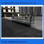 Hot galvanized steel electric cradle ZLP800 for glass cleaning