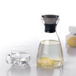 Safe Drip Free Glass Water Pitcher High Thermal Resistance Lightweight