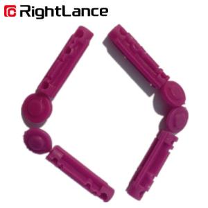 Quality Disposable Flat Glucose Twist Blood Lancet Lancet Device ISO13485 wholesale