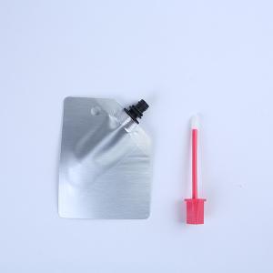 Quality Lip Cream Stem Brush 13mm Spout Pouch Packaging For Make Up wholesale