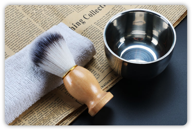 Customization Color Soft Beard Shaving Brush For Men'S Facial Hair Care