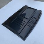 Black Engine Guard Cover Car Bonnet Hood Scoop For Nissan Navara Np300 2015 -