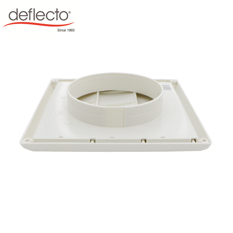 HVAC Plastic Air Vents Hood 6 Inch 150mm Louvered Air Outlet Gravity
