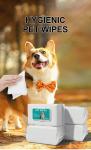 OEM ODM Soft Pet Wet Wipes For Cleaning Dogs Paw Face Eye