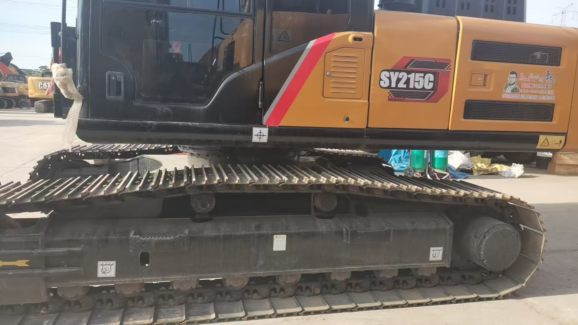 Used SANY SY215C Crawler Excavator High-Performance Max Torque 2050Rpm