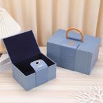 Customized gift box, empty box, flip top, portable wedding gift box, Valentine's