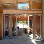 Inward / Outward Opening Commercial Aluminium Doors Durable AS2047 CSA Standard