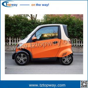 Quality Steering wheel with air conditioner Mini Electric Vehicle car rickshaw for adult wholesale