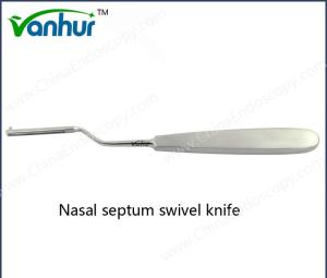 Quality Steel Sinuscopy Instruments Nasal Septum Swivel Knife OEM Acceptable OEM Steel Material wholesale