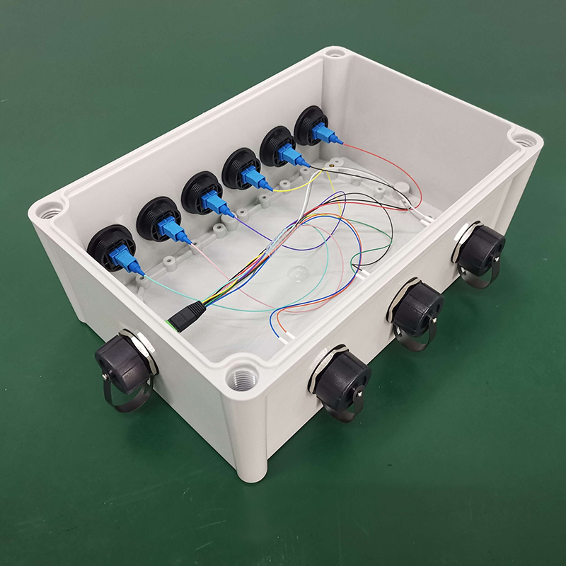 IP67 Waterproof FTTA Fiber Optic Box Outdoor With SC ODVA MPO Connector