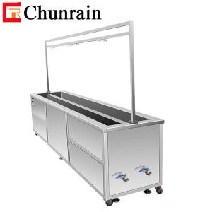 Quality ROHS 3000W Ultrasonic Blind Cleaner , 160liter Ultrasonic Blind Cleaning Equipment wholesale