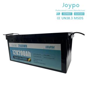 Quality High Energy 12V LiFePO4 Battery Pack 100Ah 200Ah 300Ah For Solar RV wholesale