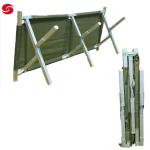 High Quality Outdoor Aluminum Frame Army Camping Bed