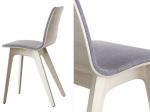 Furniture Solid Wood Chairs / Simple Hotel Dining Room Deformed Dining Chair