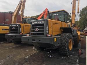 Quality Diesel Engine Used Wheel Loaders / SDLG LG956L Compact Wheel Loader wholesale