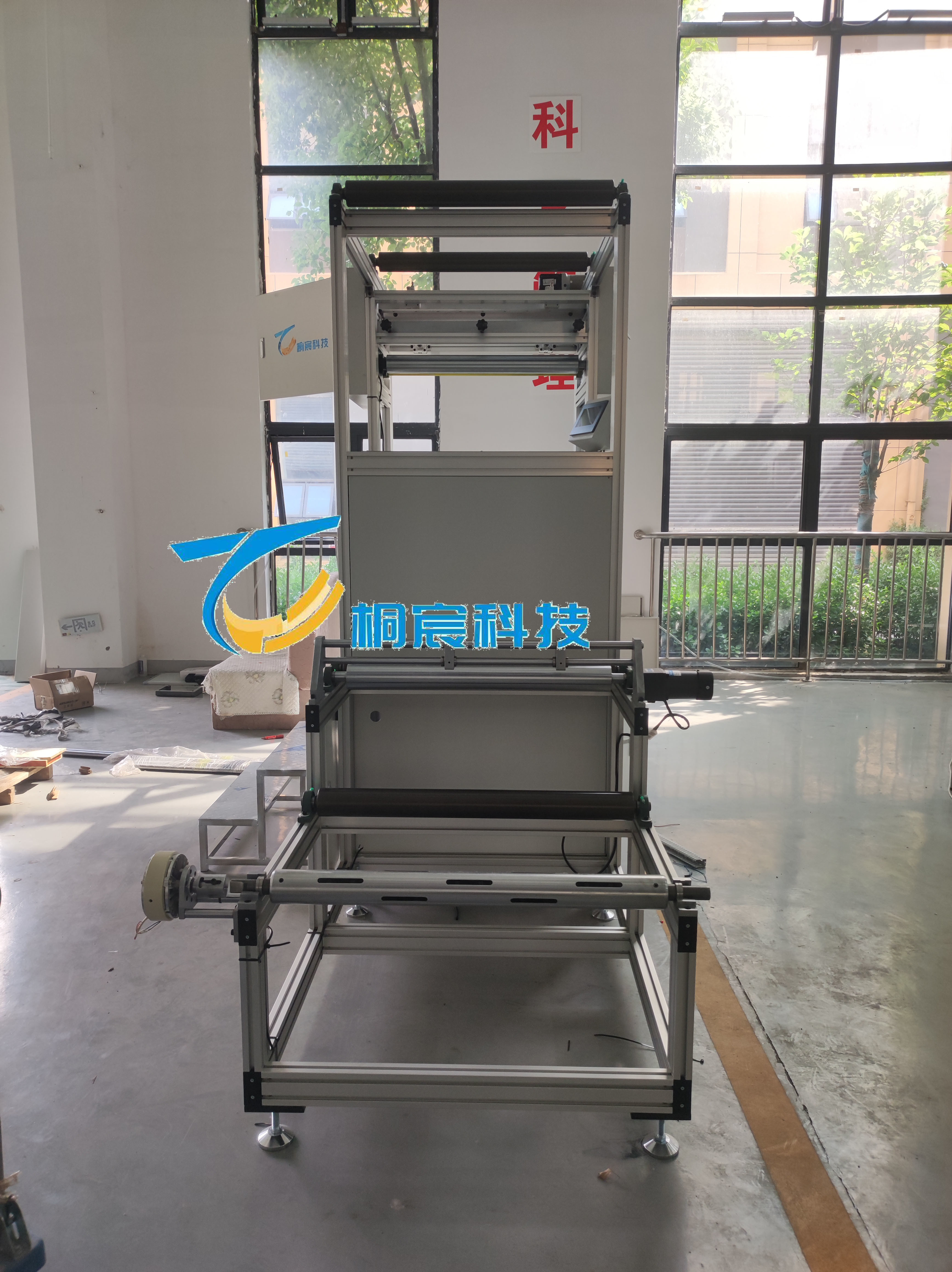 Customized Glass Fiber Pleating Machine High Speed Filter Paper Pleating Machine
