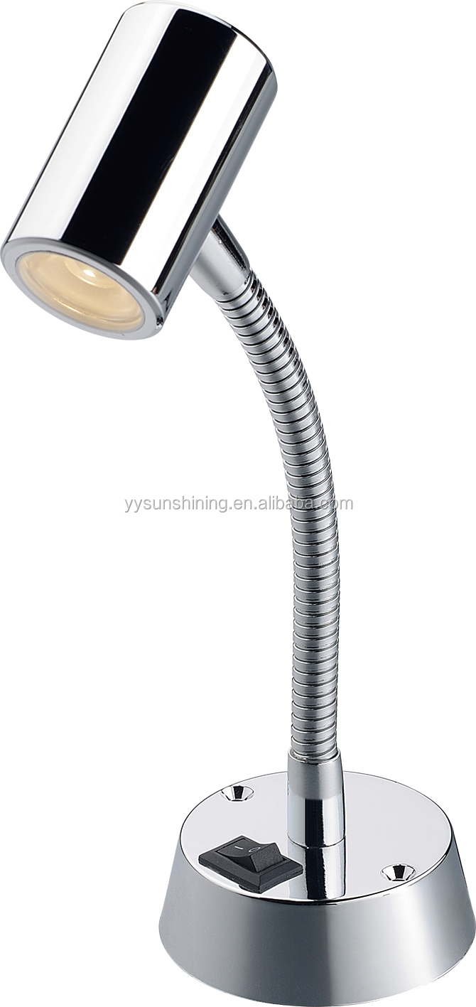 12v 24V LED Spotlight 3W Eye Care Interior Reading Lights for Camper Caravan Houseboat