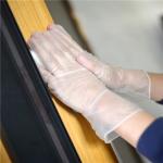 Food Latex Free Vinyl Disposable Gloves , Non Latex Exam Gloves Industrial Grade