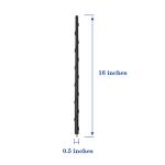 7'' 8'' 15'' 16'' inches Flexible Rubber Antenna HF Mobile 915mhz AM/FM Radio