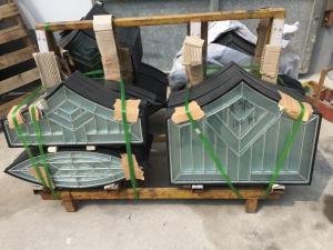 Quality decorative door glass with zinc caming wholesale