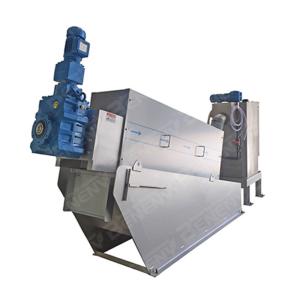 Quality Multi Plate Sludge Dewatering Equipment Screw Press In Oil Wastewater Treatment wholesale