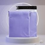 Purple Biodegradable Personalized Mailing Bags Customizable