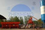 HZS35 Portable Electric Stationary Concrete Batching Plant With750L Discharging