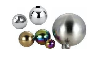 Quality Mirror Polished Hollow Steel Ball Garden Decorative Sphere 2MM Thickness wholesale