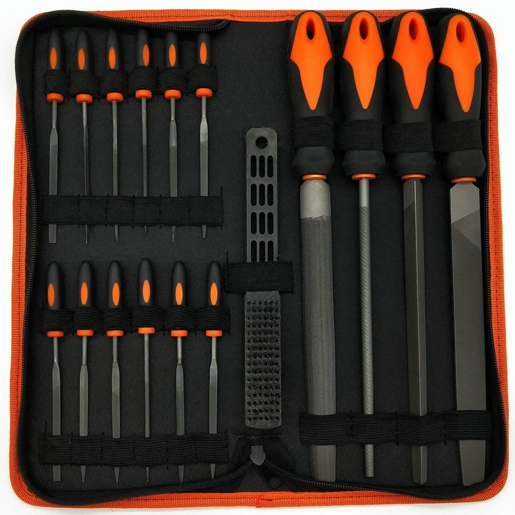 16 Piece High Carbon Steel File Set for Woodwork Metal Model