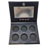 Empty Cardboard Eyeshadow Palette Packaging Box 1200gsm