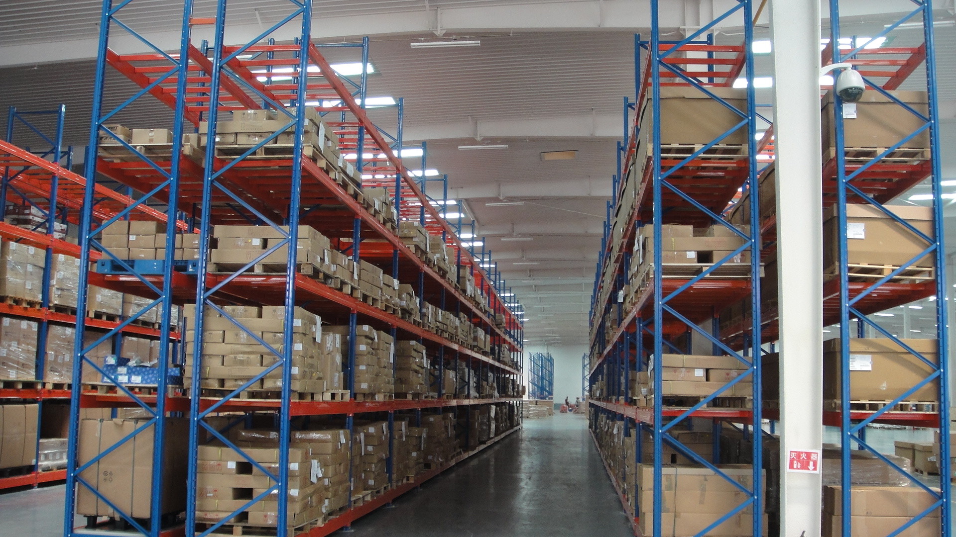 RoHS Heavy Duty Warehouse Shelving / Storage Pallet Rack Selective