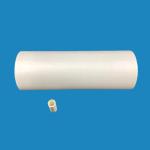 White Zirconia Ceramics Rod Tube 12 Impact Resistance Ratio Used For Plunger