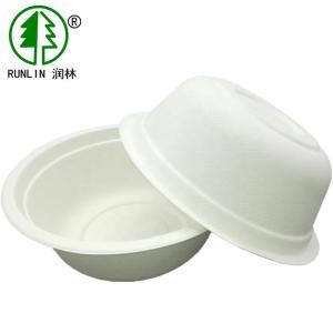 Quality Biodegradable Bowl 100% Composatable 16oz Bagasse Pulp Bowl wholesale