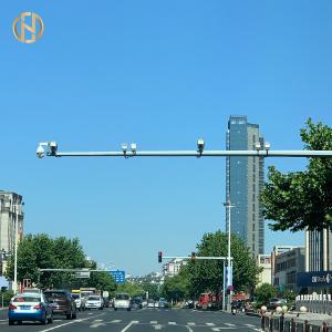 Quality Galvanized Steel Security Camera Post For Airport Seapor Roadway wholesale